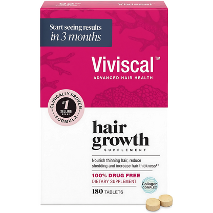 Viviscal Women's Hair Growth Supplements - 180 Tablets